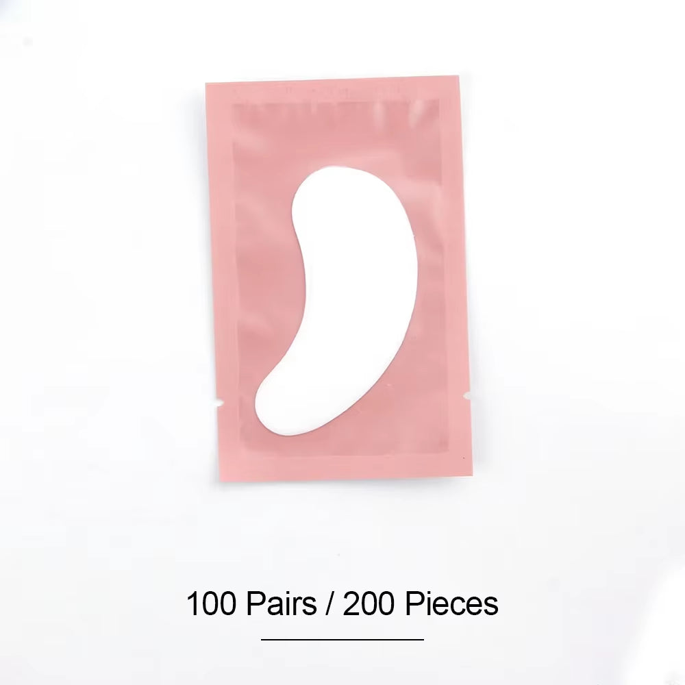50/100Pairs Eyelashes for Eyelash Extensions Eye Pads Pillows Disposable Patch under Lash Tips Lint Free Sticker Wraps Makeup