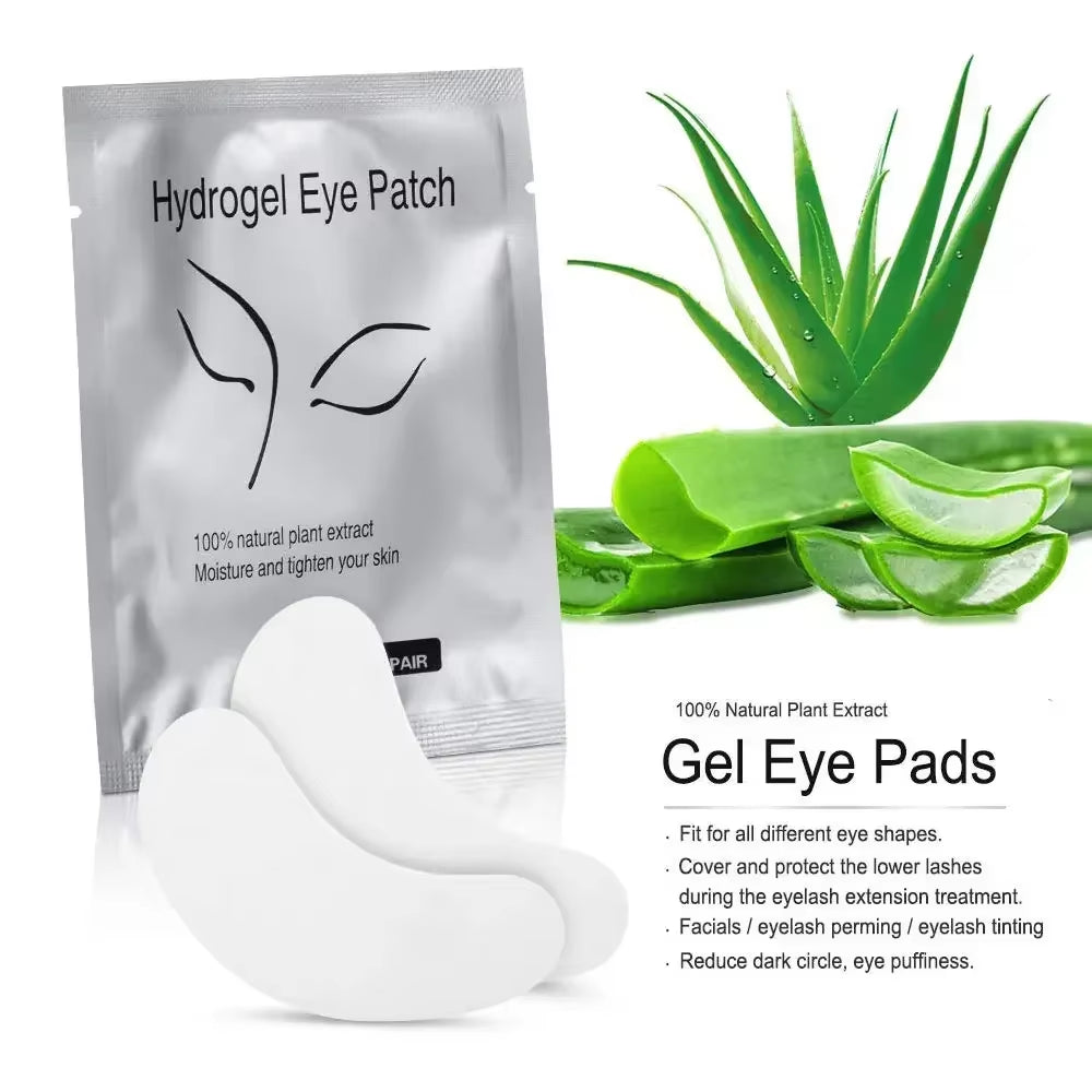 50/100Pairs Eyelashes for Eyelash Extensions Eye Pads Pillows Disposable Patch under Lash Tips Lint Free Sticker Wraps Makeup