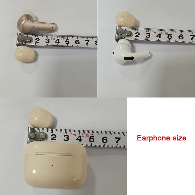 Invisible Earphones Mini Headphones Bluetooth TWS Wireless Sleepwith Microphone HD Call Semi-In-Ear Earbuds Noise Reduction