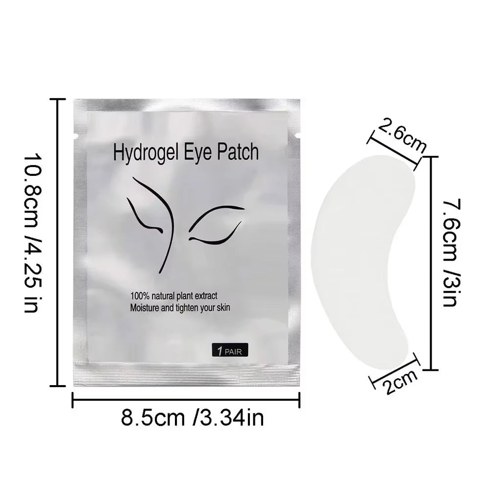 50/100Pairs Eyelashes for Eyelash Extensions Eye Pads Pillows Disposable Patch under Lash Tips Lint Free Sticker Wraps Makeup