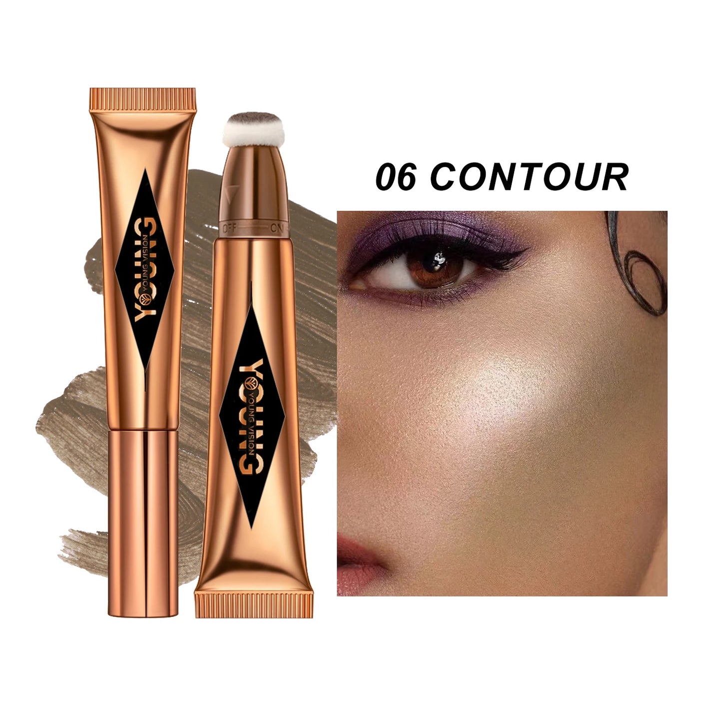 Air Cushion, Powder Blusher, High Gloss Stick, Makeup Liquid, Rouge, 6 Colors Optional