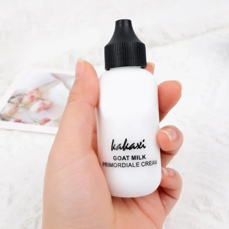 50Ml Goat Milk Liquid Foundation Cream Moisturize Oil-Control Matte Concealer Cosmetics Waterproof Cover Acne Base Cream Makeups