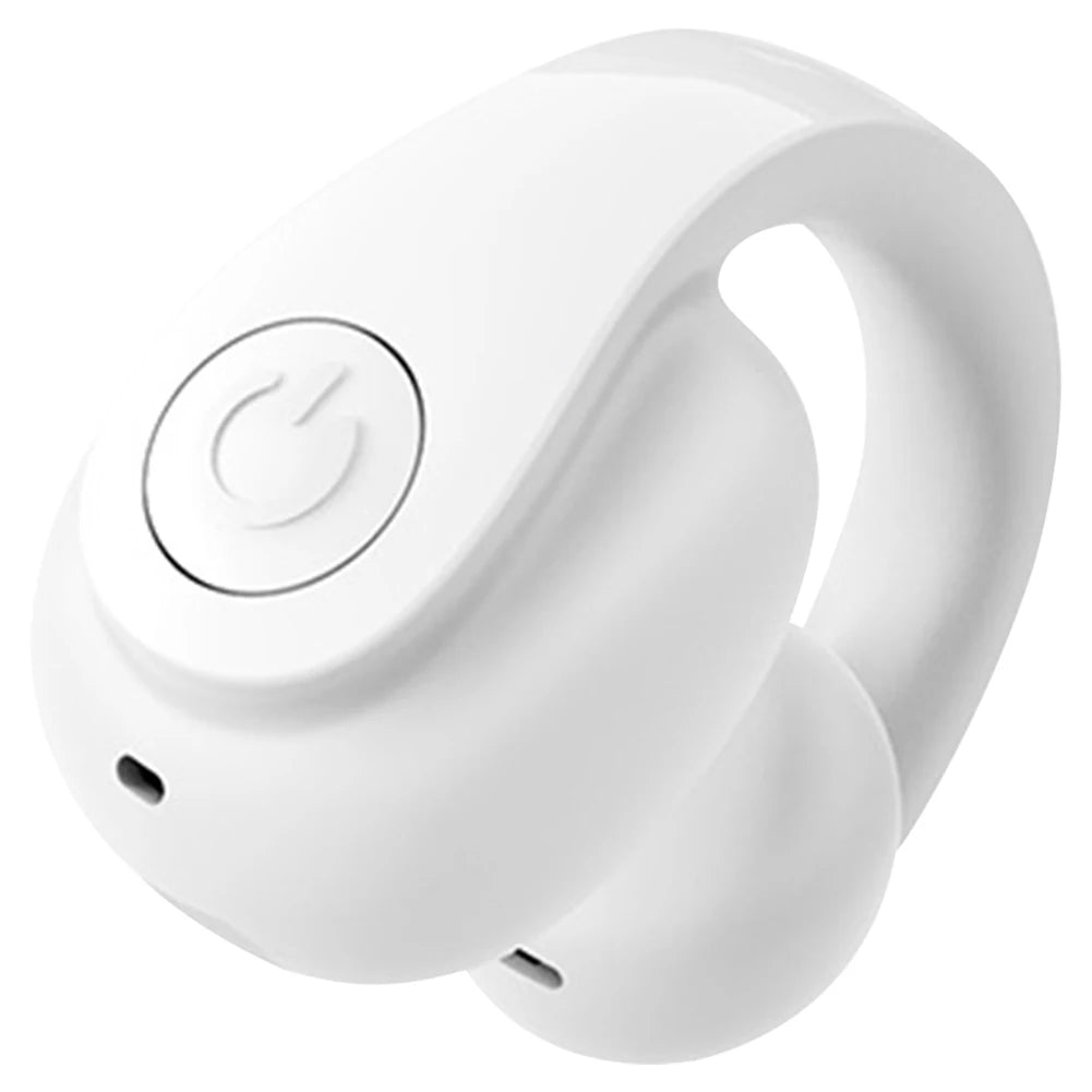 Wireless Ear Clip on Earphone Bluetooth 5.4 Noise Cancelling Hifi Stereo Headset for Running and Sports Activities