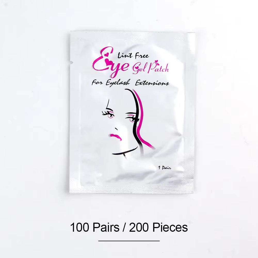 50/100Pairs Eyelashes for Eyelash Extensions Eye Pads Pillows Disposable Patch under Lash Tips Lint Free Sticker Wraps Makeup