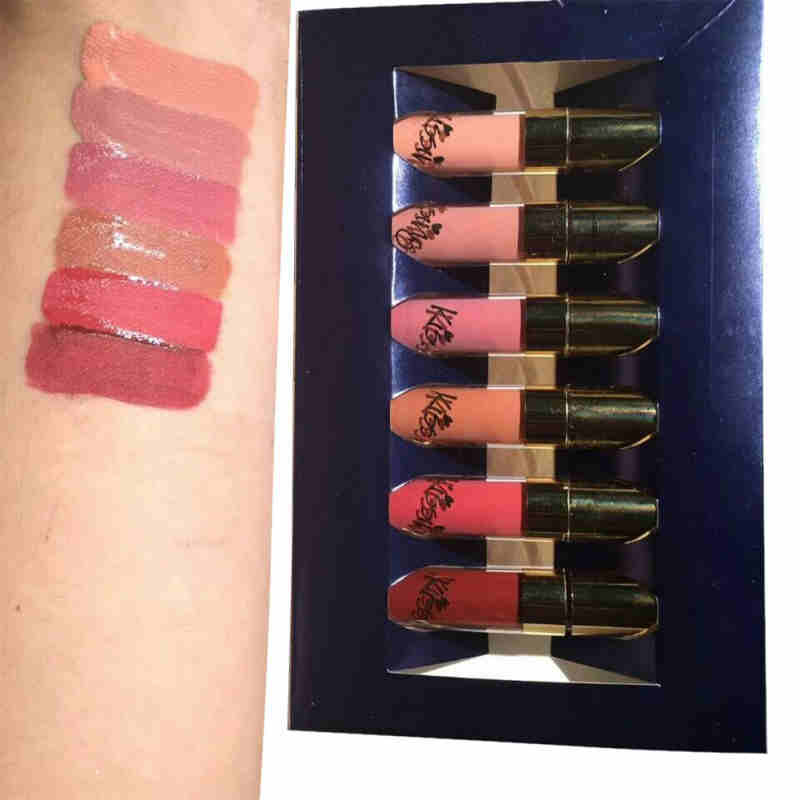 Velvet Matte Lip Gloss 6 Pcs Set