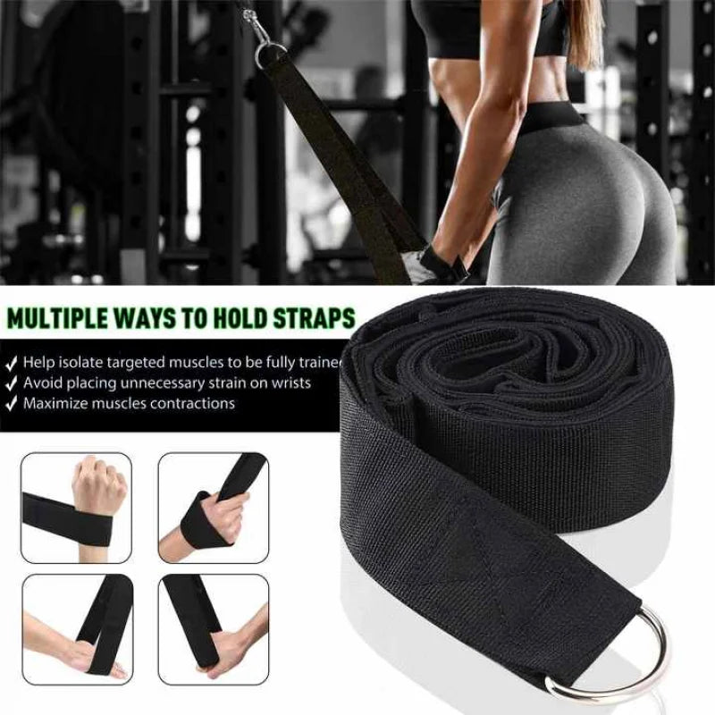 Fitness Tricep Rope Pull down Workout Tricep Rope Cable Biceps Pulley Crunche Activating More Muscle Fibers Bicep Strap