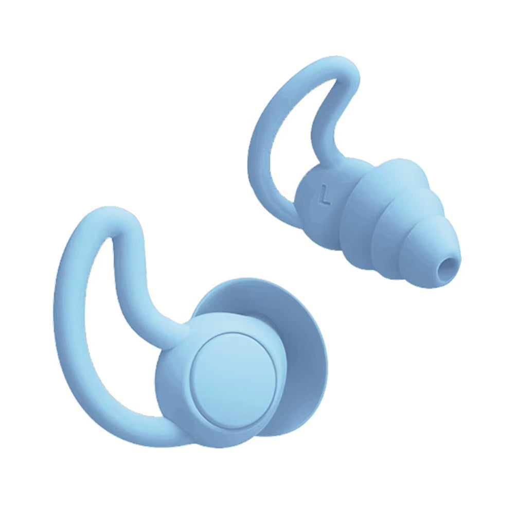 Silicone Earplugs Waterproof Swimming Ear Plugs Noise Reduction Ear Protector for Sleeping Diving Soft Nano Silica Gel Earplug