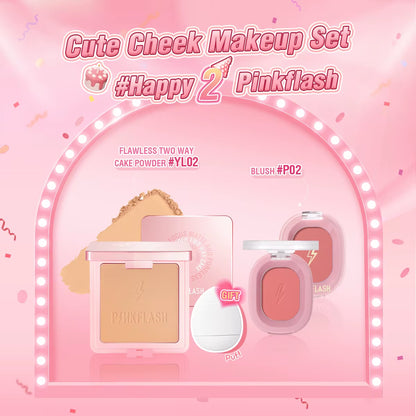 2 Anniversary Full Makeup Sets Waterproof Liquid Lipstick Face Concealer Eyeshadow Palette Mascara Eyebrow Cosmetics