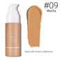 Liquid Foundation Cream for Face Concealer Oil Control Waterproof High Coverage Makeup Long-Lasting Natural Facial Cosmetics