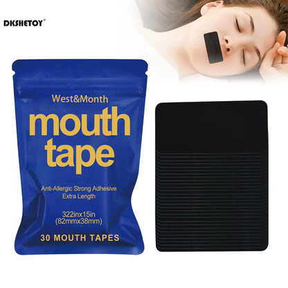 30Pcs Snoring Mouth Tapes Improve Sleep Patches Neurasthenia Sleeping Anti-Snoring Insomnia Aid Patch Breathing Mouthpieces