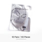 50/100Pairs Eyelashes for Eyelash Extensions Eye Pads Pillows Disposable Patch under Lash Tips Lint Free Sticker Wraps Makeup