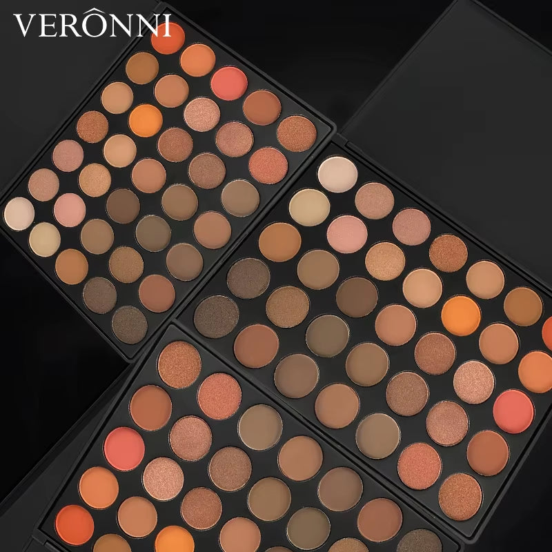 35 Colors Eye Shadow Palette Pearly Matte Earth Color Eyeshadow Pallete Shiny Sequins Eye Pigments Lasting Makeup