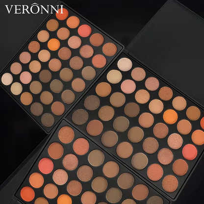 35 Colors Eye Shadow Palette Pearly Matte Earth Color Eyeshadow Pallete Shiny Sequins Eye Pigments Lasting Makeup