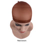 2 Pcs/ Pack Wig Caps Hair Nets Weave Hairnets Wig Nets Stretch Mesh Caps Stocking Caps for Making Wigs Free Size