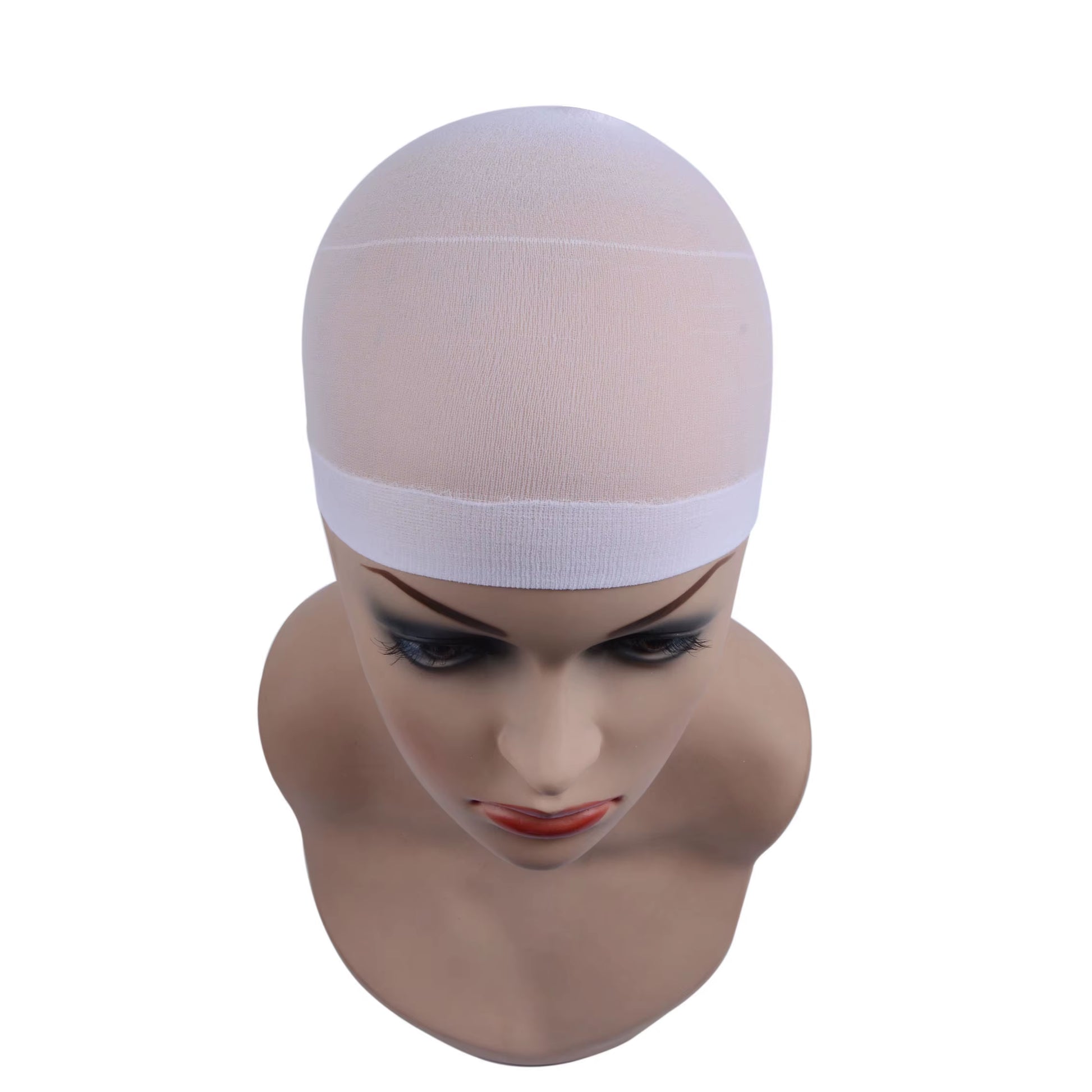 2 Pcs/ Pack Wig Caps Hair Nets Weave Hairnets Wig Nets Stretch Mesh Caps Stocking Caps for Making Wigs Free Size