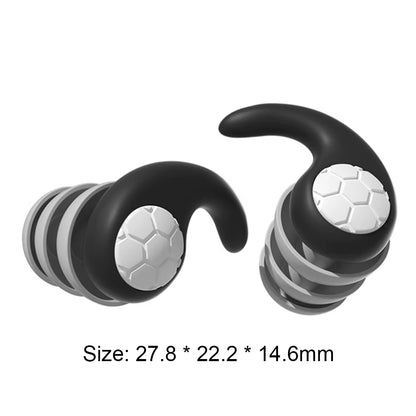 Silicone Earplugs Waterproof Swimming Ear Plugs Noise Reduction Ear Protector for Sleeping Diving Soft Nano Silica Gel Earplug