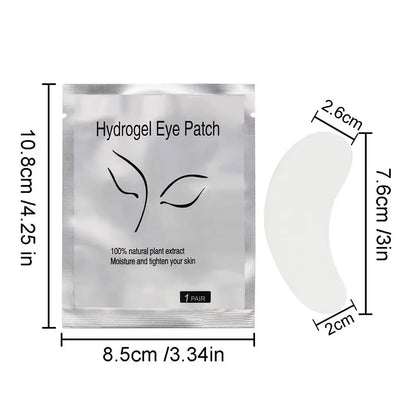 50/100Pairs Eyelashes for Eyelash Extensions Eye Pads Pillows Disposable Patch under Lash Tips Lint Free Sticker Wraps Makeup