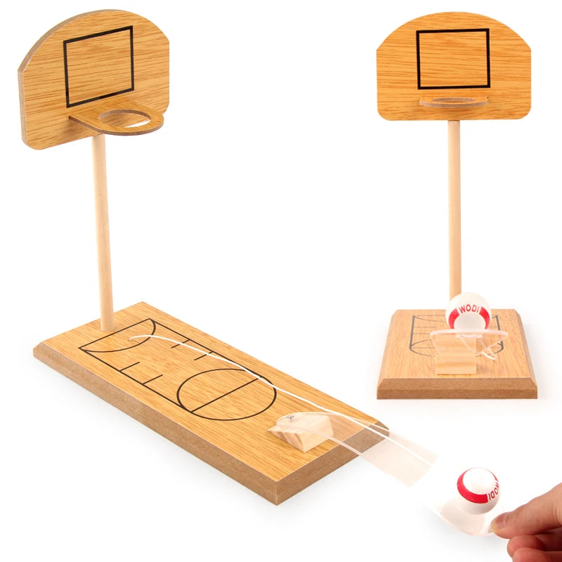 Classic Mini Table Basketball Shooting Board Game Activity Toy Children'S Wooden Table Basketball Shooting Game