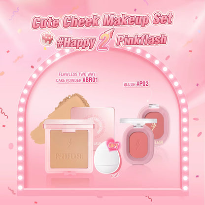 2 Anniversary Full Makeup Sets Waterproof Liquid Lipstick Face Concealer Eyeshadow Palette Mascara Eyebrow Cosmetics