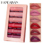 6Pcs/Box Velvet Matte Lipstick Kit Lips Makeup Nude Lip Stick Make up Cosmetics Foggy Matt Tint Lip Balm Cream Pigment