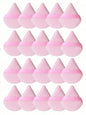 50Pcs/20Pcs/10Pcs/6Pcs Triangle Flocked Cosmetic Makeup Sponges, Soft & Fluffy, Suitable for Face & Body Powder Puffs