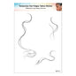 1PC Hair Tattoo Stickers Creating the Seriously Real Baby Hairs Temporary Hairline Sticker Curly Template Hair Edge Tattoo Stick