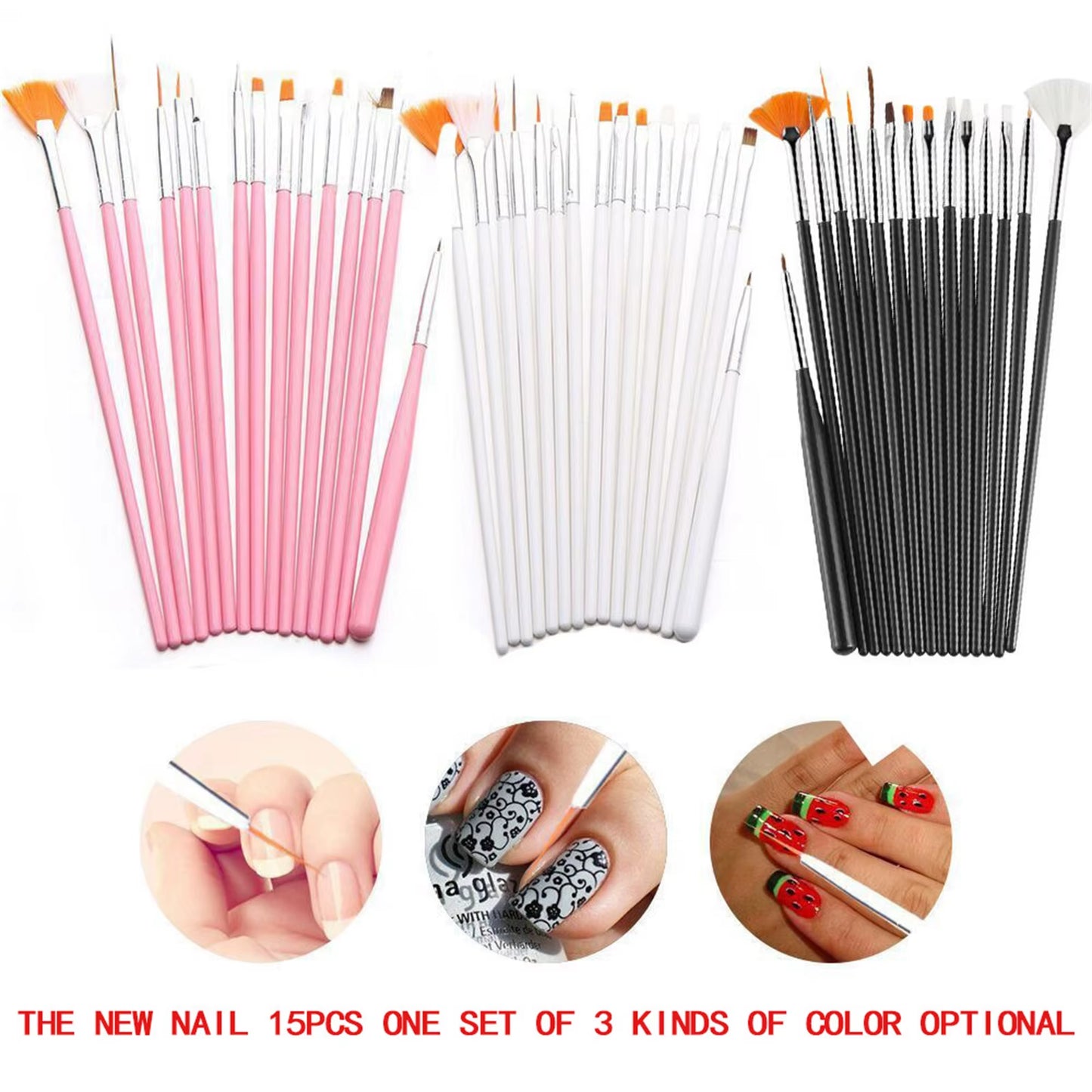 31Pcs Nail Brush Pen Set Wirh Storage Box Nail Art Liner Brush UV Gel Painting Acrylic Nail Tool Nail Art Beauty Tool Manicure