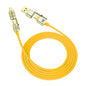 4-In-1 Kirsite Cable 240W Super Fast Charging Multiple Functions for Iphone8-16 Proma Ipad Notebook Tablet Mobile Phone Samsung
