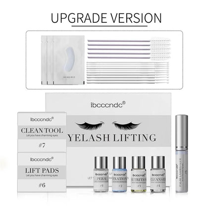 AA47 Ibcccndc Eyelashes Lift Set New Professional Full Eyelash Kit Eyelash Extensions Makeup Tool with Silicone Pad Sorting Rod