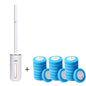 Disposable Toilet Brush Wallmounted Toilet Cleaner Replacement Head Cleaning Tool Toilet Brush WC Kit Bathroom Accessories