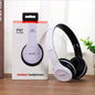 P47 Bluetooth 5.0 Wireless Headphone Foldable HIFI Stereo Bass Earphone Kid Helmet Gift with Mic USB Adaptor for Iphone Game