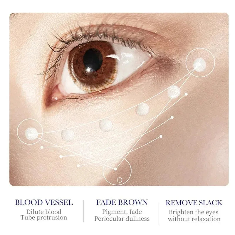 SADOER Collagen Eye Cream anti Dark Circles Eye Bags Remover Firming Moisturizing Skincare Eyes Cream Skin Care for Eyes