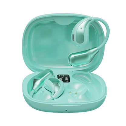OWS Wireless Bluetooth Headphones HiFi Music Earphone Sport Waterproof Headsets With Mic Earbuds Comfortable wear,freeshippings