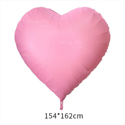 1/2Pcs Huge Heart Balloons 60Inch Large Red Heart Shaped Helium Balloons for Wedding Birthday Engagement Valentine'S Day Decor