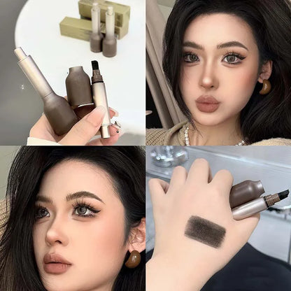 Plush Feeling Hairline Liquid Natural Wild Hairline Cover Cream Stick Waterproof Quick Filling Hair Styling Color Comestic