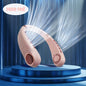 Portable Neck Fan - 5-Speed Soft Silicone - Campers/Hikers - Beach/Trek - Light Quiet - Cooler - Summer Offer