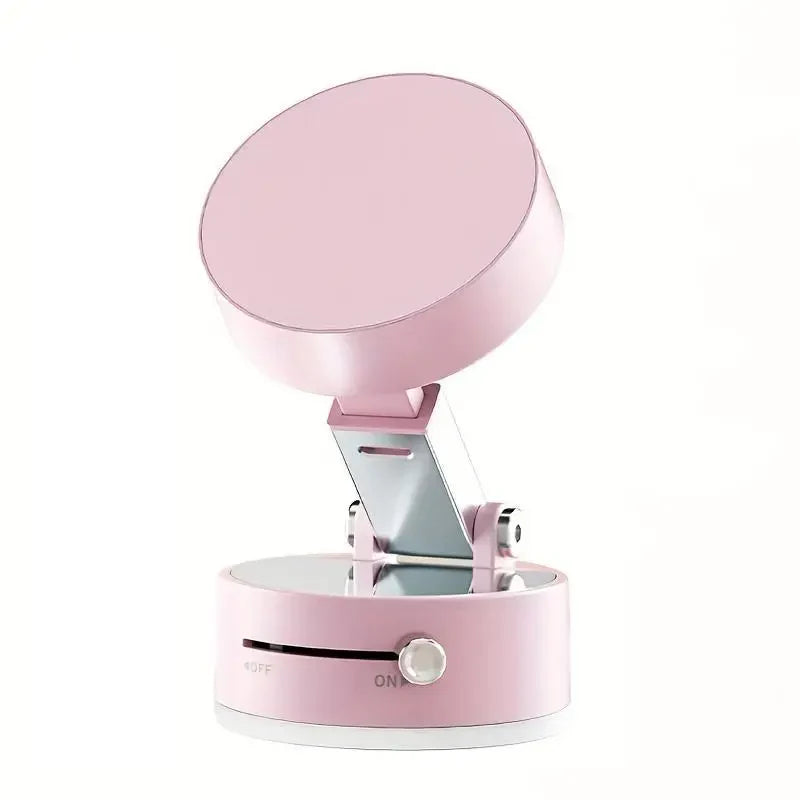 Magnetic Phone Holder Stand: Adjustable, Foldable, Strong Suction Cup for Car & Multi-Scene Use