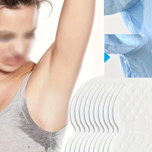 20Pcs/30Pcs/50Pcs/70Pcs Underarm Sweat Pads, Washable Sweat Absorbing Guards, Dress Sweat Perspiration Pads Shield