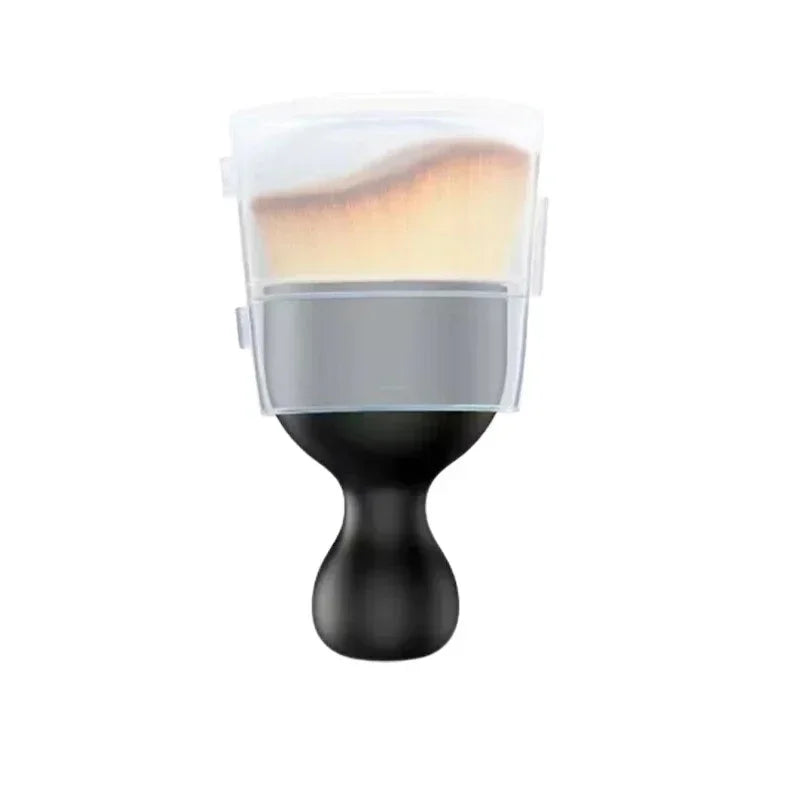 Car Interior Cleaning Tool Artificial Car Brush Crevice Dusting Detailing Car Air Vent Cleaning Soft Brush with Casing