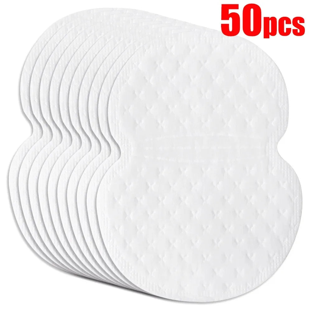 20Pcs/30Pcs/50Pcs/70Pcs Underarm Sweat Pads, Washable Sweat Absorbing Guards, Dress Sweat Perspiration Pads Shield