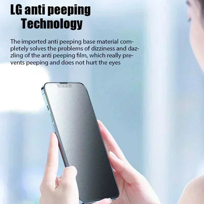 3Pcs Matte Privacy Screen Protector for Iphone 14 13 12 11 Pro Max Mini 8 plus Anti-Spy Tempered Glass for Iphone 15 XS MAX X XR