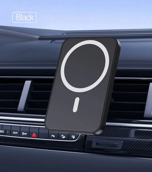 15W Magnetic Car Wireless Charger for Magsafe Iphone 12 13 14 15 16 Pro Max Air Vent Car Phone Holder Stand Fast Car Charging