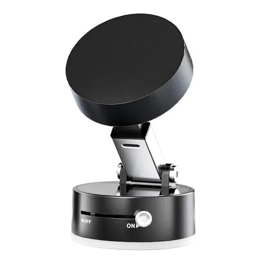 Magnetic Phone Holder Stand: Adjustable, Foldable, Strong Suction Cup for Car & Multi-Scene Use