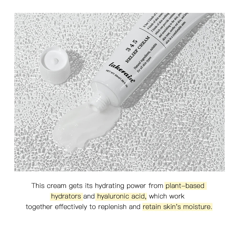 3 4 5 Relief Cream Address Blemishes Nourish the Skin and Provide Soothing Care Face Lifting Beauty Moisturizer Korean Cosmetics