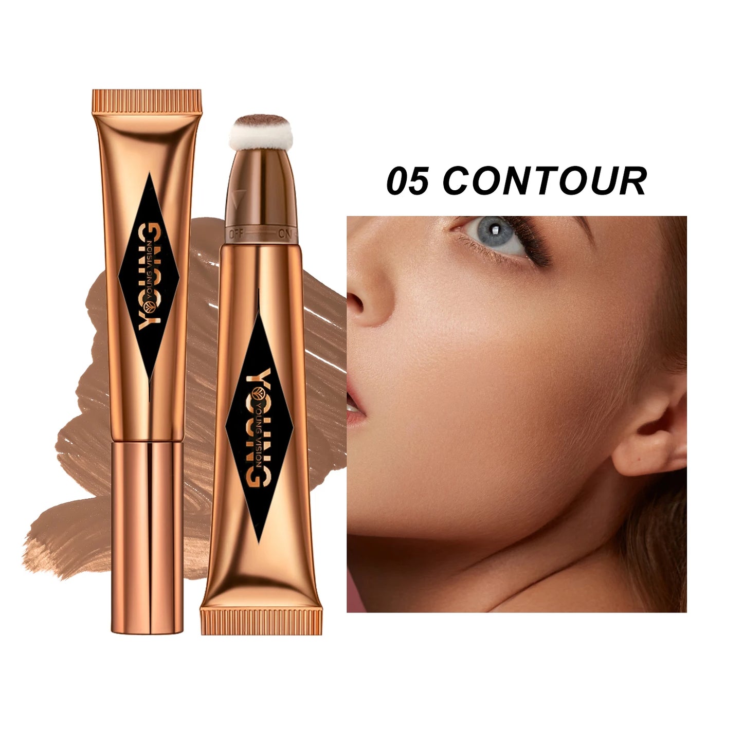 Air Cushion, Powder Blusher, High Gloss Stick, Makeup Liquid, Rouge, 6 Colors Optional