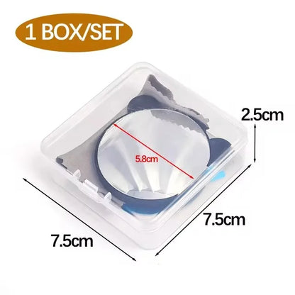 For Apple Magsafe Magnetic Phone Selfie Mirror Phone Back Camera Wide Angle Video Magnet Selfie Mirrors for Iphone 16 15 14 13