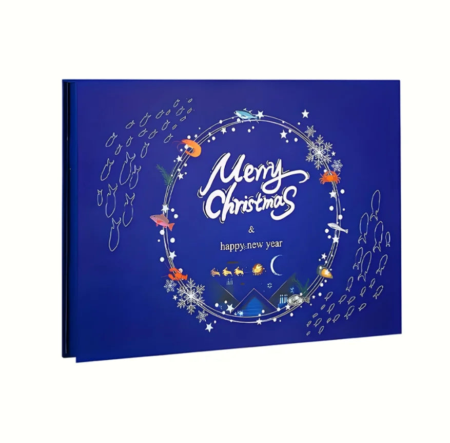 Advent Calendar Fishing Christmas Countdown - 24 Days Fishing Lures Set for Fisher Adult Men Teen Boys - 2025 Xmas Surprise Gift