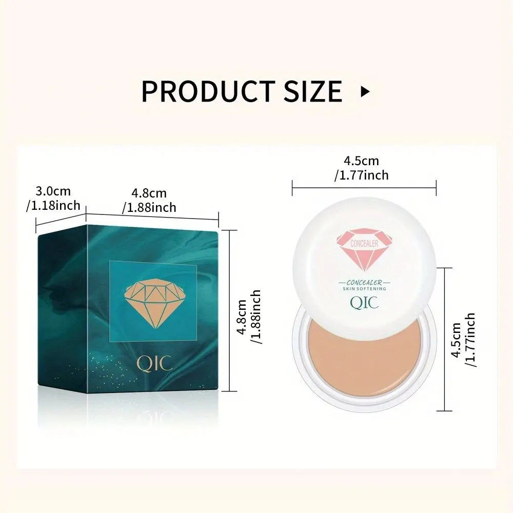 High Coverage Concealer Cover anti Dark Circle Freckle Long-Lasting Waterproof Foundation BB Cream for Face Makeup Base Cosmetic