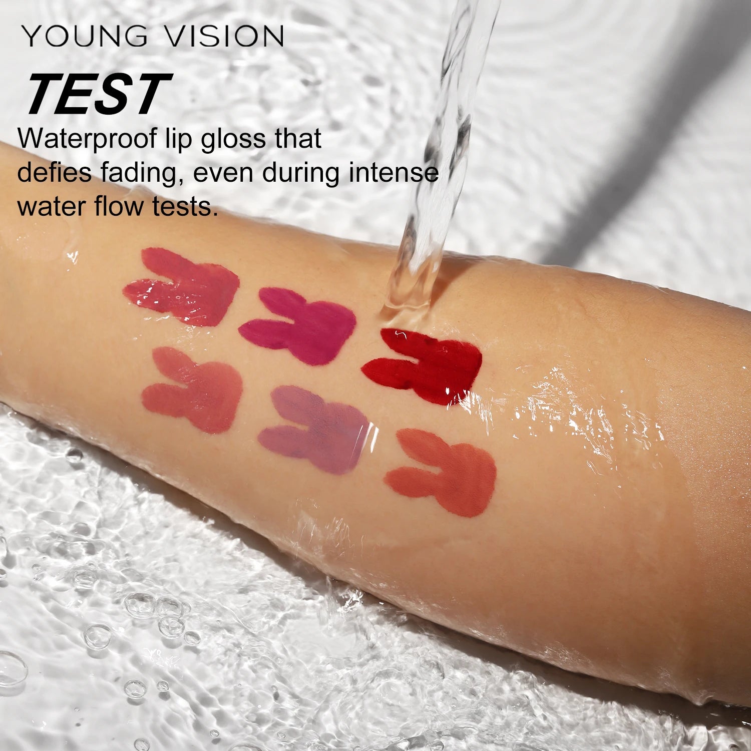 6Pcs/Set Matte Velvet Lipgloss Waterproof Long-Lasting Liquid Lipstick for Flawless Makeup