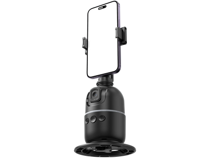 Automatic Facial Tracking with 360 ° Rotation, Mobile Phone Holder for Portable Intelligent Human Body Photography Camera Holde